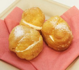 米粉のサクサクシュークリーム