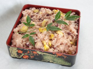 栗入り赤飯
