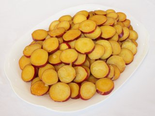 さつまいものオレンジ煮