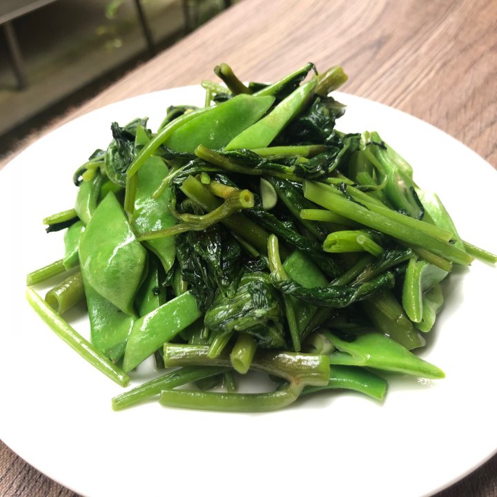 空心菜炒め