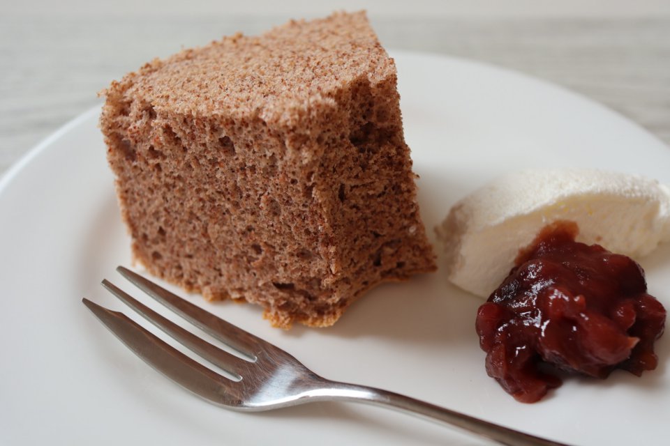 キビのシフォンケーキ