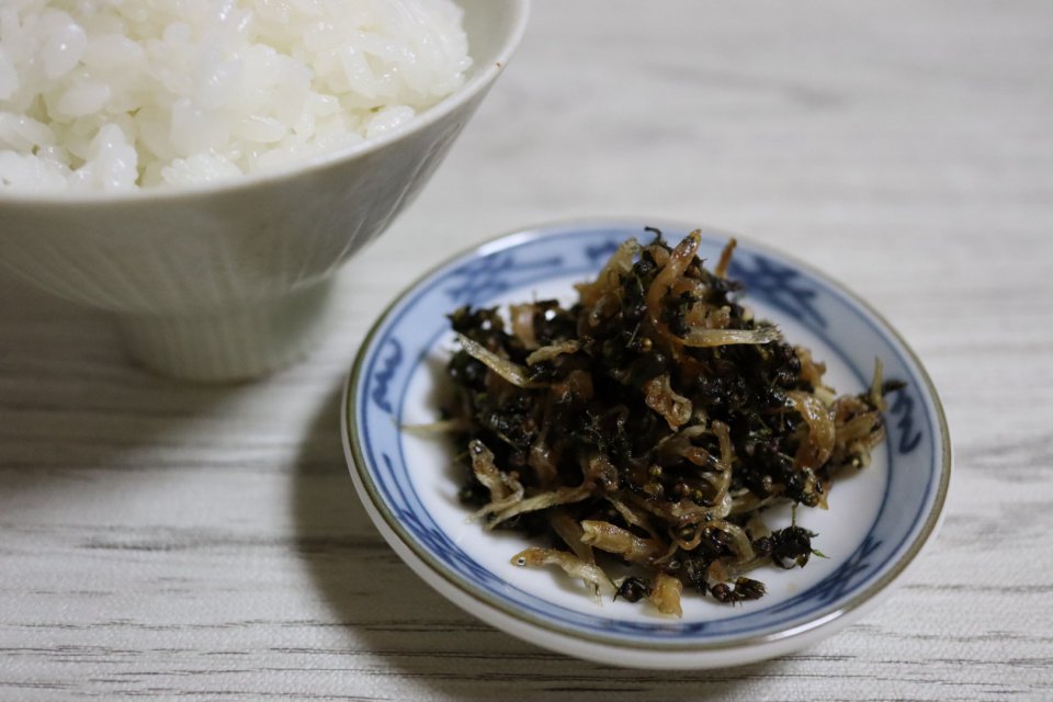 ごはんがすすむ！穂紫蘇ちりめん