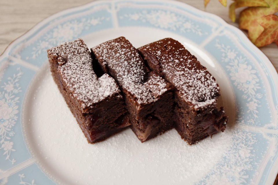 米粉とりんごのケーキ