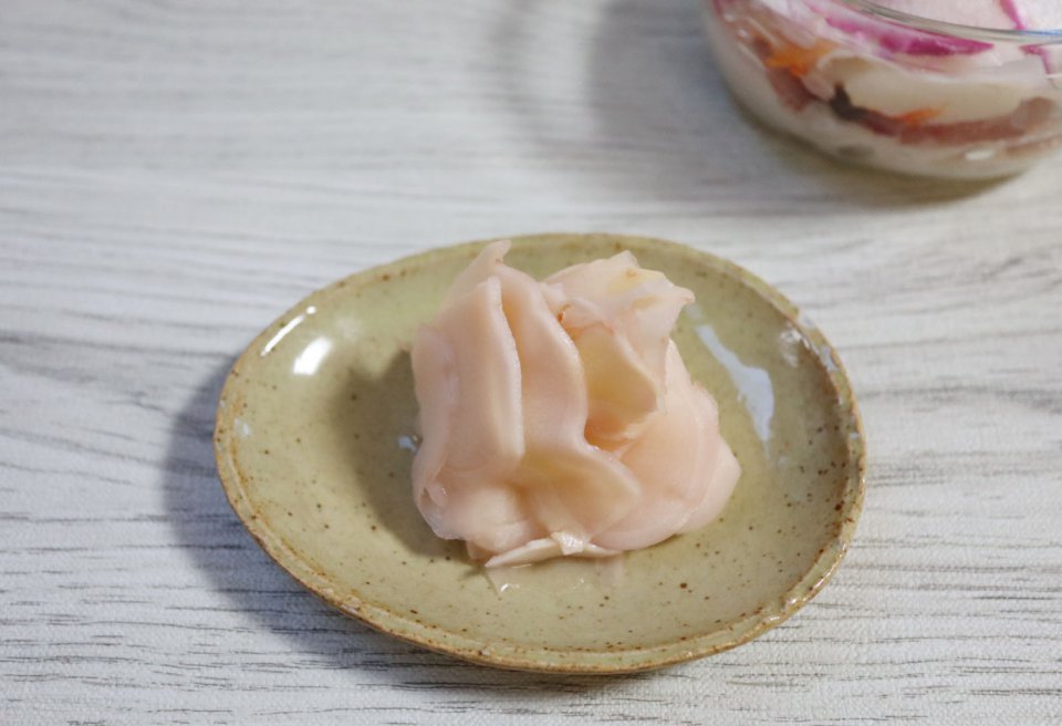 越前しょうがの甘酢漬け
