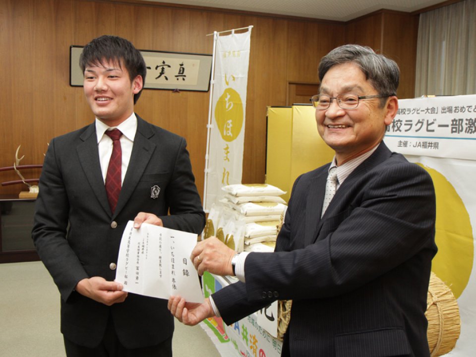 「いちほまれ」で初戦突破へ！