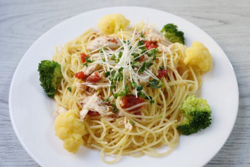 梅パスタ