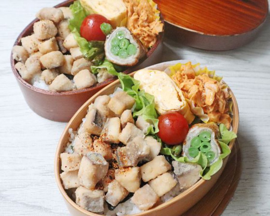 ふくらぎの竜田揚げ弁当