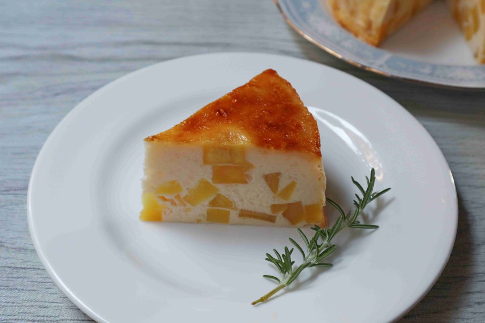 とみつ金時のベイクドチーズケーキ