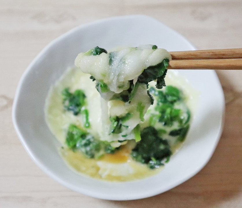 ほうれん草チーズもち
