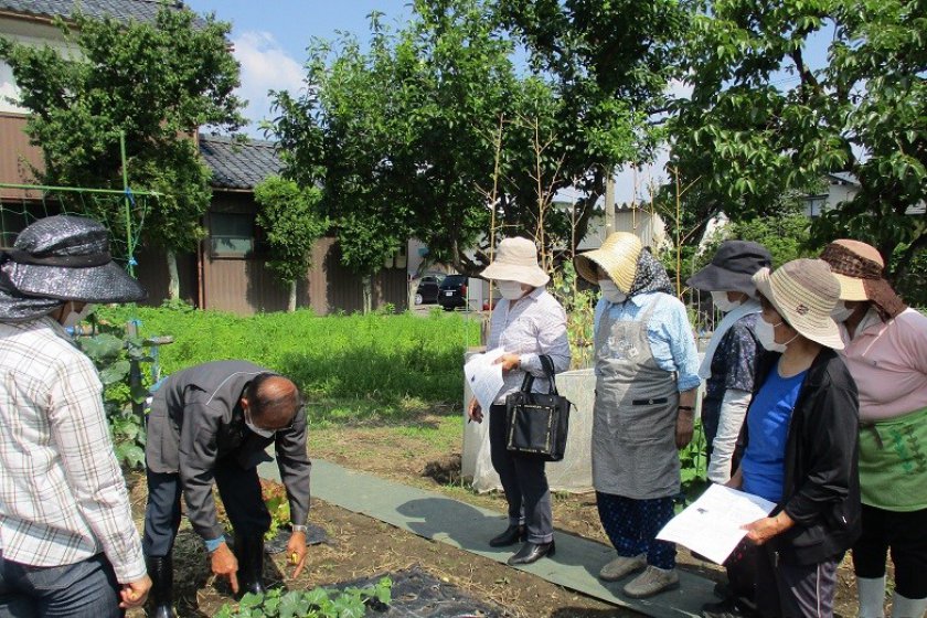 6月17日、酒生地区で開かれた講座
