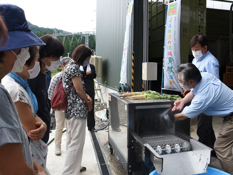 JA美山支店ショウガ栽培研修会