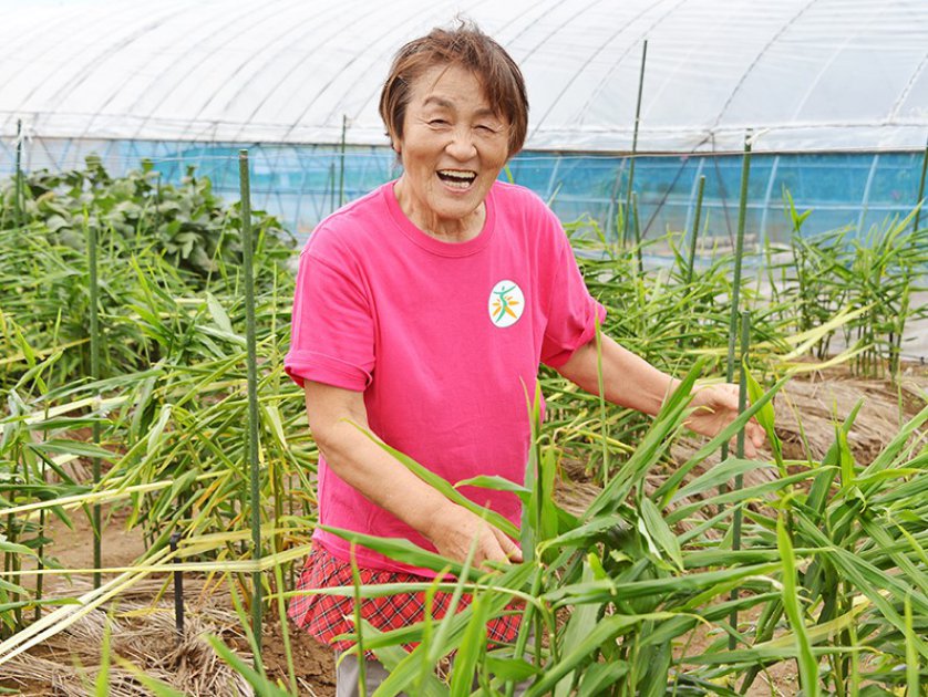 ジンジャーガールズ部会の林 佐智子さん