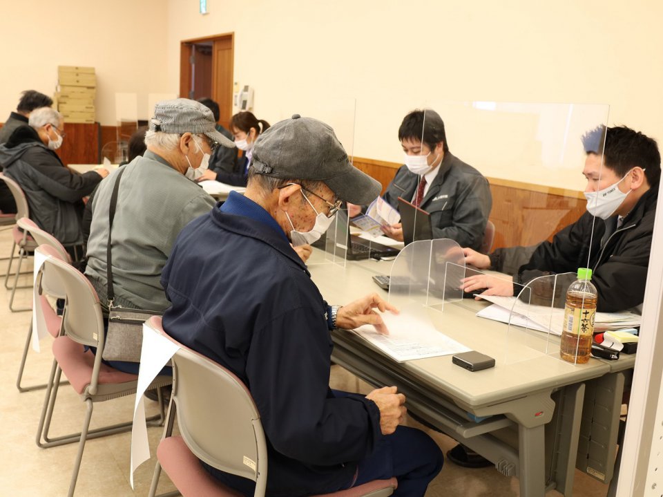 確定申告の相談会を開く